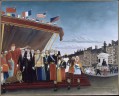 les représentants des puissances étrangères venant saluer la République comme un signe de paix 1907 1 Henri Rousseau post impressionnisme Naive primitivisme